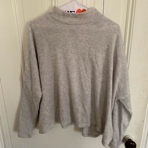 Mock neck sweater